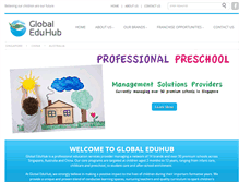 Tablet Screenshot of global-eduhub.com